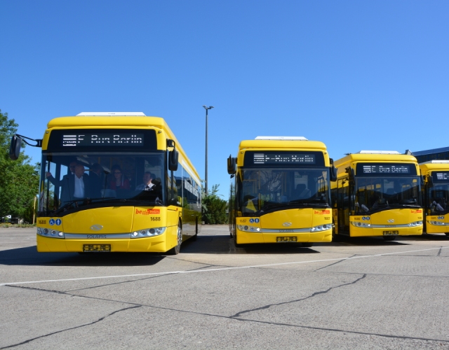 Elektryczne autobusy Solaris w Berlinie