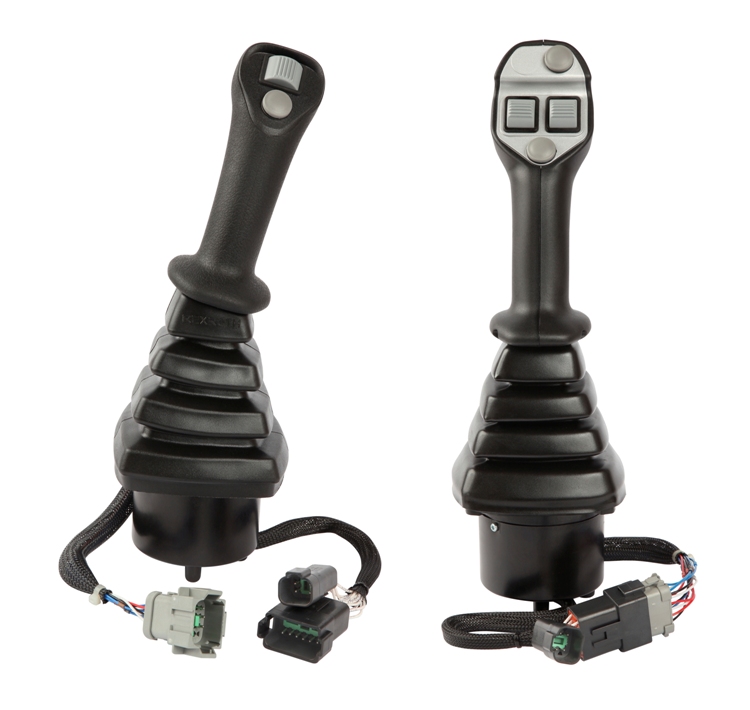 Elektroniczny joystick 4THEC5 SIL2 firmy Bosch Rexroth