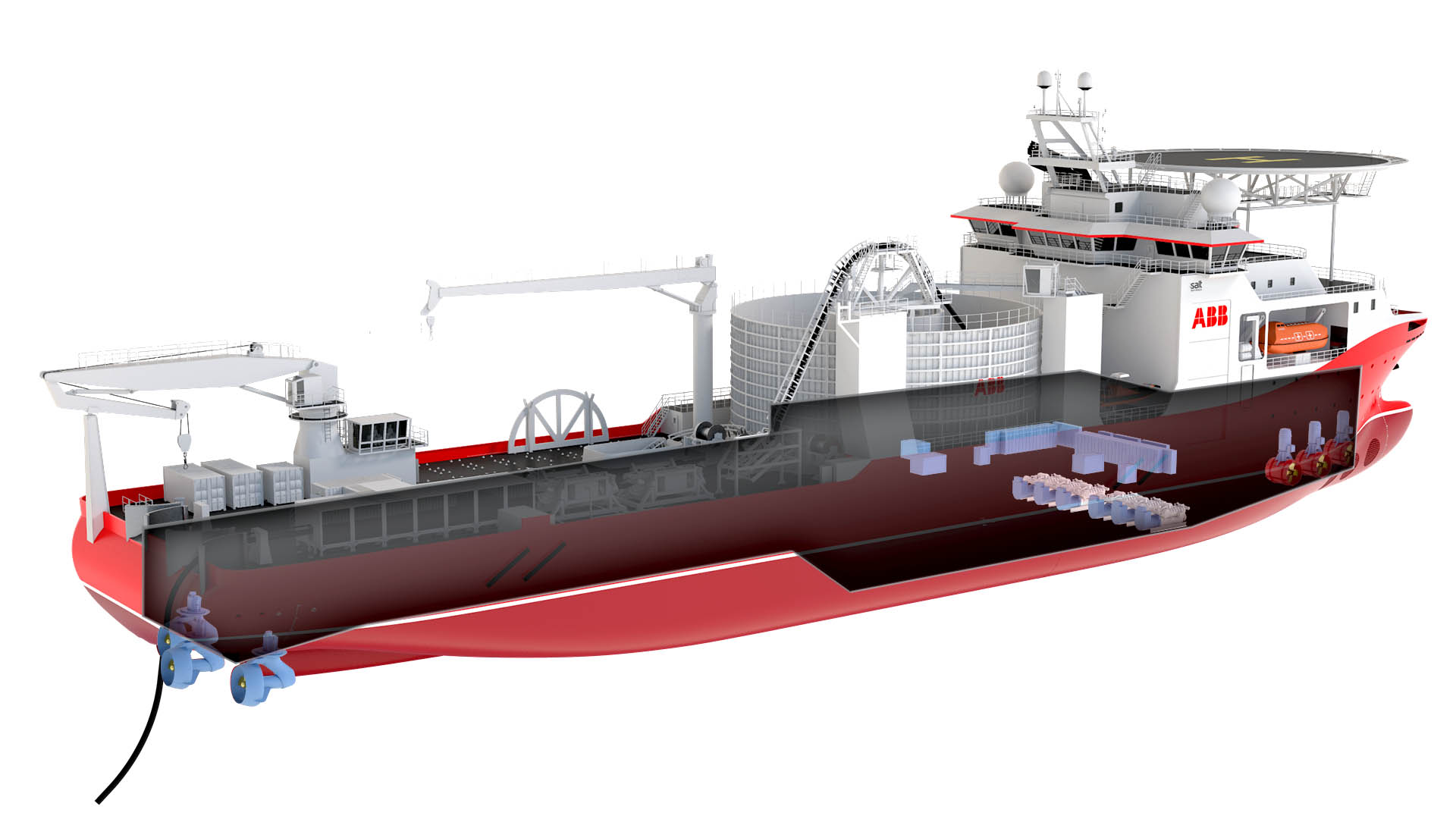 ABB inwestuje w najnowocześniejszy kablowiec do układania i serwisowania kabli podmorskich