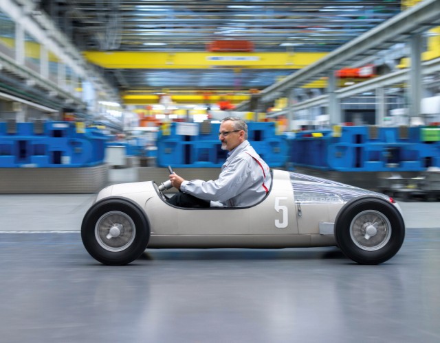 Dział narzędziowy Audi wydrukował model Auto Union Typ C