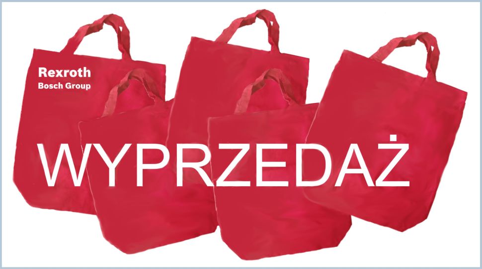 Wyprzedaż produktów firmy Bosch Rexroth Sp. z o.o.