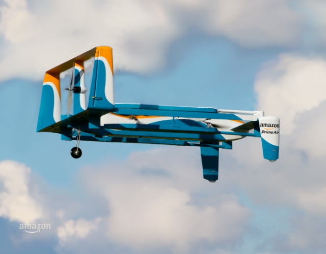 Amazon prezentuje system dostaw Prime Air za pomocą dronów