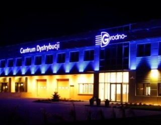 Iluminacja LED w Centrum Dystrybucji Grodno