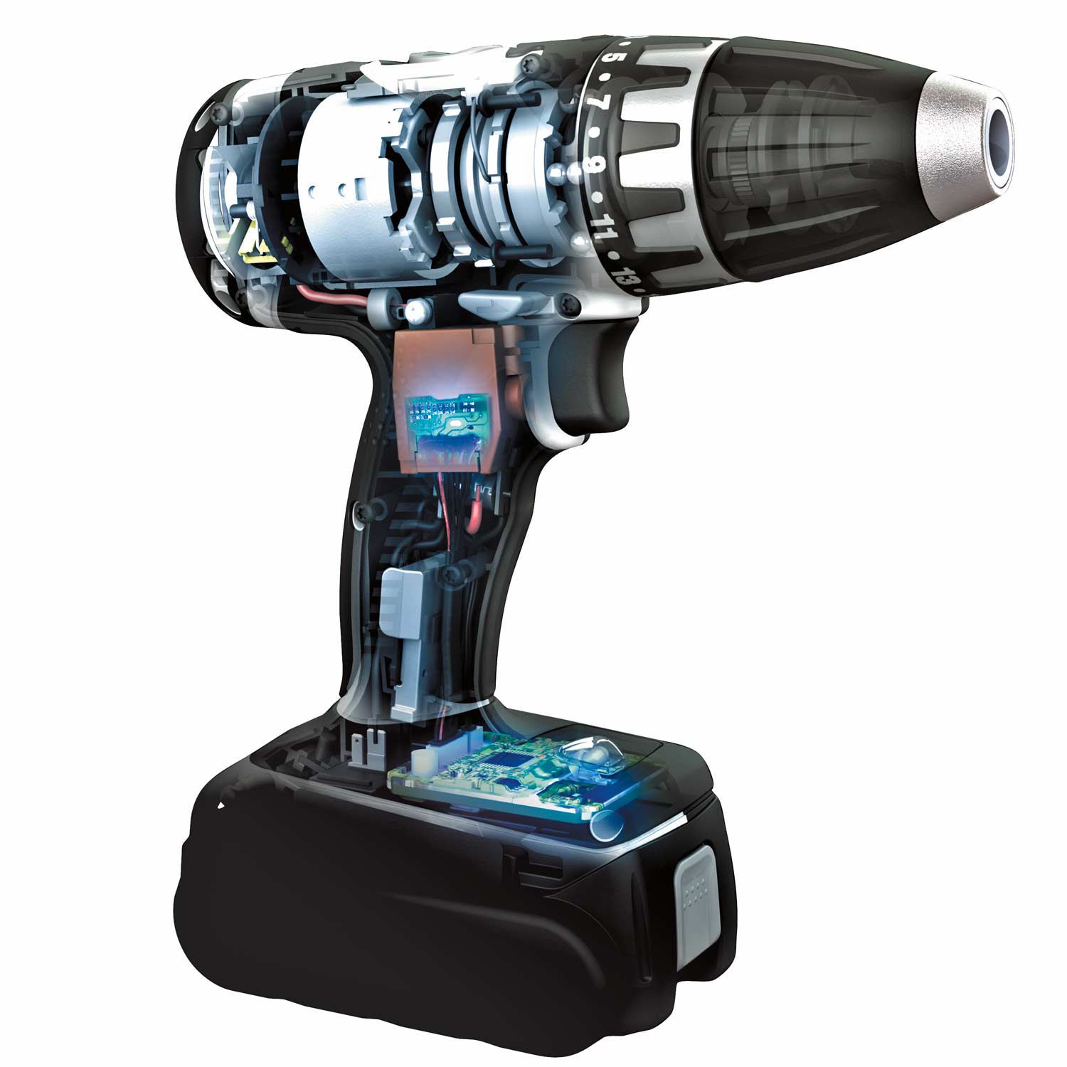 Wiertarko-wkrętarka EY7441 marki Panasonic, fot. LŁ