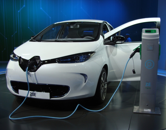 Elektrycznie ładowane Renault ZOE