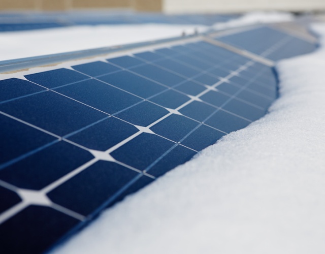 Sprawność instalacji solarnej w okresie zimowym