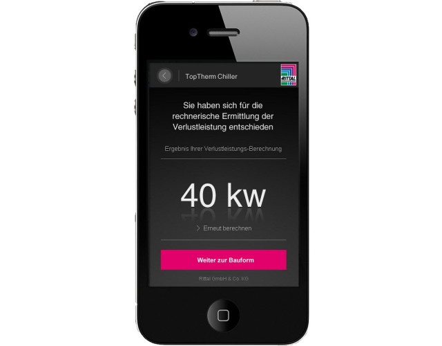 Nowa aplikacja Rittal Chiller App