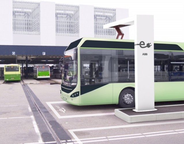 Stacja ładowania autobusów elektrycznych