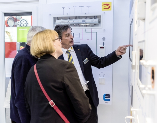 Stoisko Hager Group na targach Light+Building 2016, fot. Hager