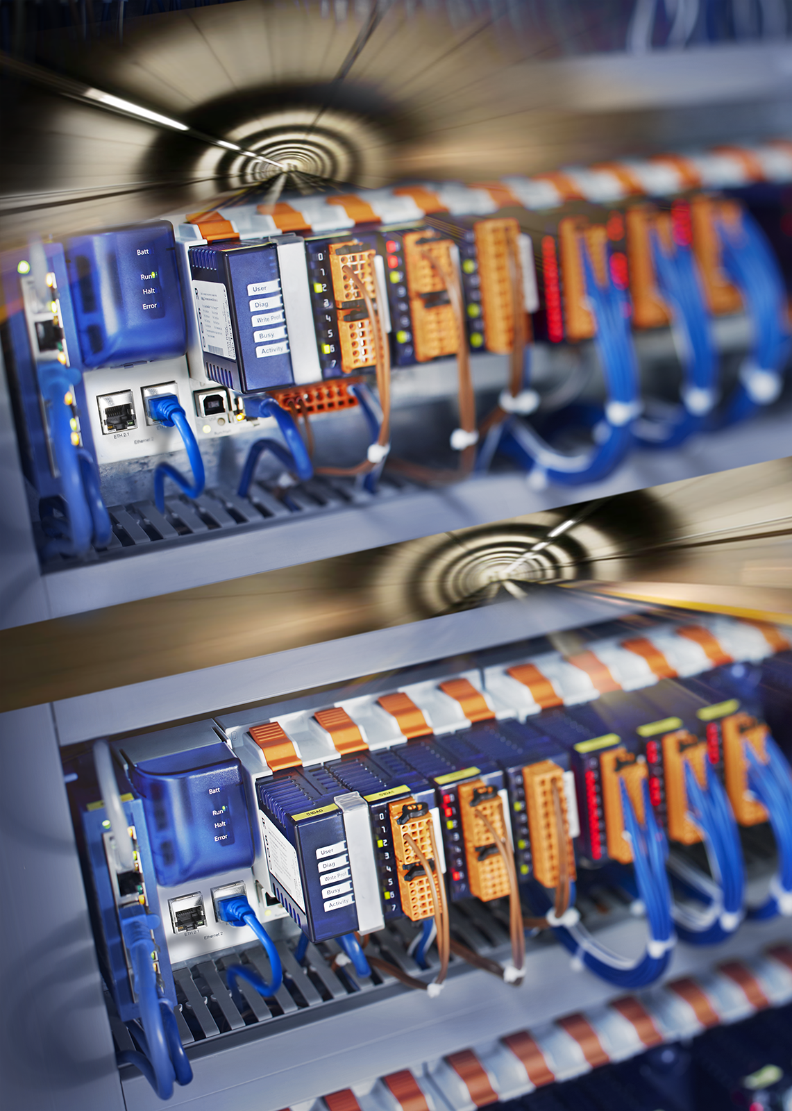 Redundantne sterowanie ze sterownikami PLC Saia PCD