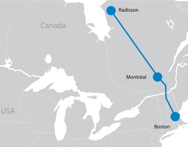 ABB zakończyła modernizację systemu HVDC, zapewniając dostawy czystej energii wodnej z Kanady do USA