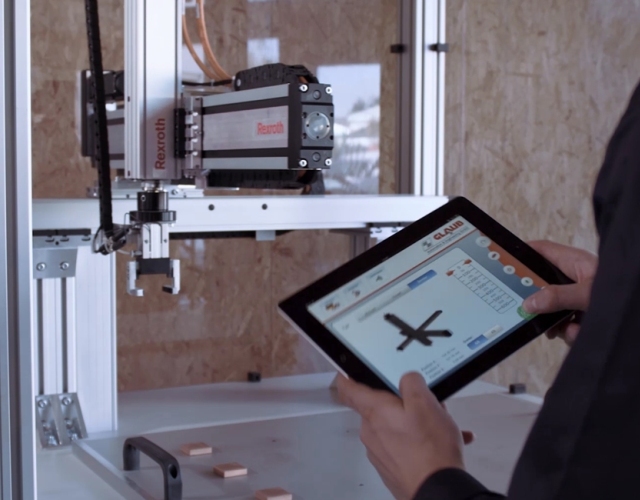 Platforma Bosch Rexroth Open Core Engineering umożliwiła firmie Glaub efektywne opracowanie aplikacji ECO/APPAxisControl