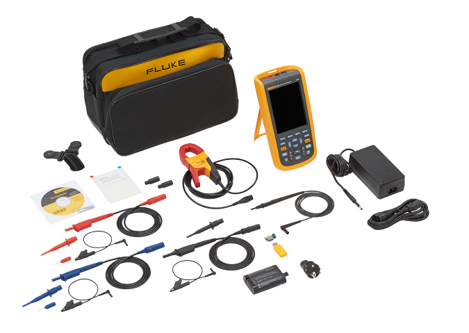 Skopometry Fluke serii 120B - w zestawach z oprogramowaniem i akcesoriami