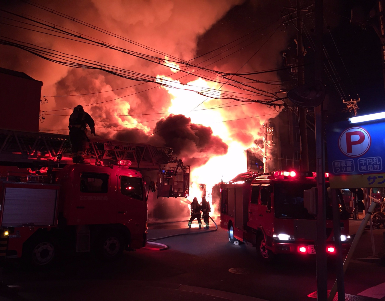 Pożar instalacji elektrycznej