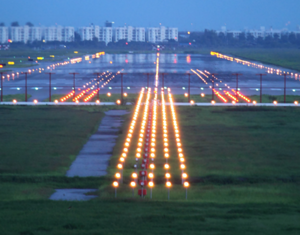 System oswietlenia nawigacyjnego