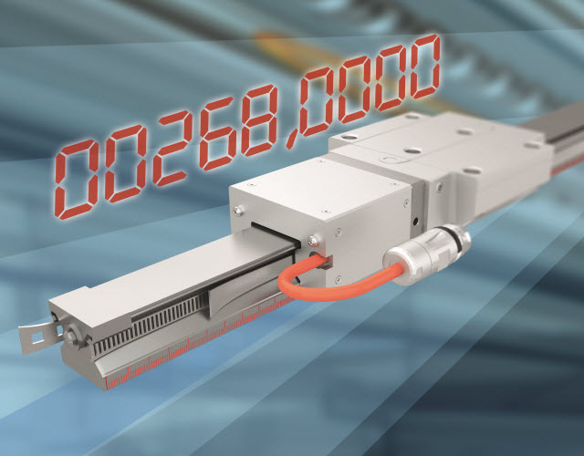 Funkcje prowadzenia i wykonywania pomiaru w jednym urządzeniu: Zintegrowany system pomiarowy IMS-A bardzo precyzyjnie odczytuje położenie bezwzględne metodą indukcyjną, nawet jeśli jest poddawany obciążeniom mechanicznym w zanieczyszczonym środowisku. System ten został wyposażony w prowadnice liniowe z możliwością zapisu wartości bezwzględnej, o dokładności porównywalnej z precyzyjnym liniałem optycznym. Jest on za to bardziej wydajny