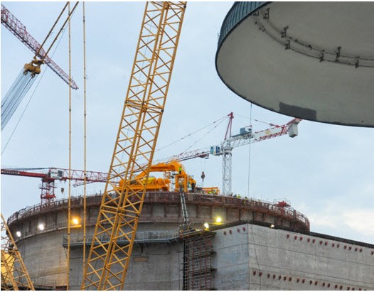 -a wykonana przez Energomontaż Północ montowana w Olkiluoto 3