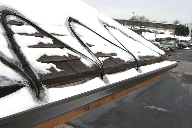 Ochrona przed oblodzeniem dachu