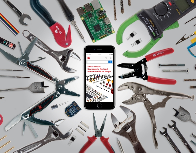 Nowa strona RS Components zoptymalizowana dla urządzeń mobilnych