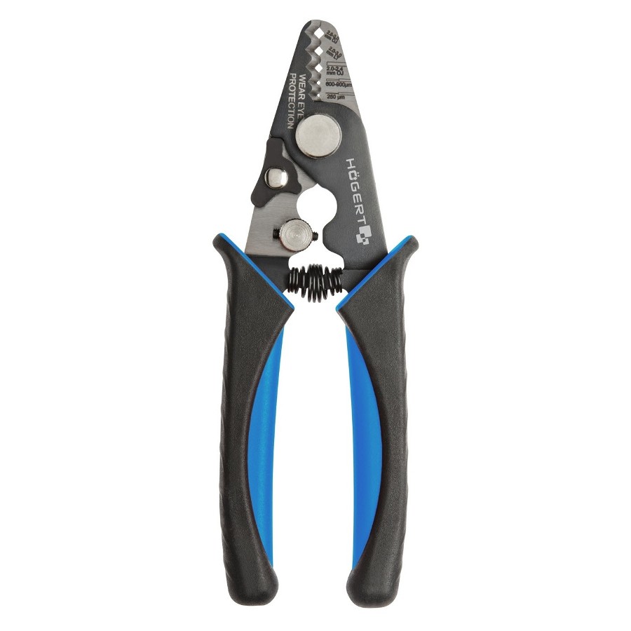 Szczypce HT1P186 Högert Technik do ściągania izolacji ze światłowodów