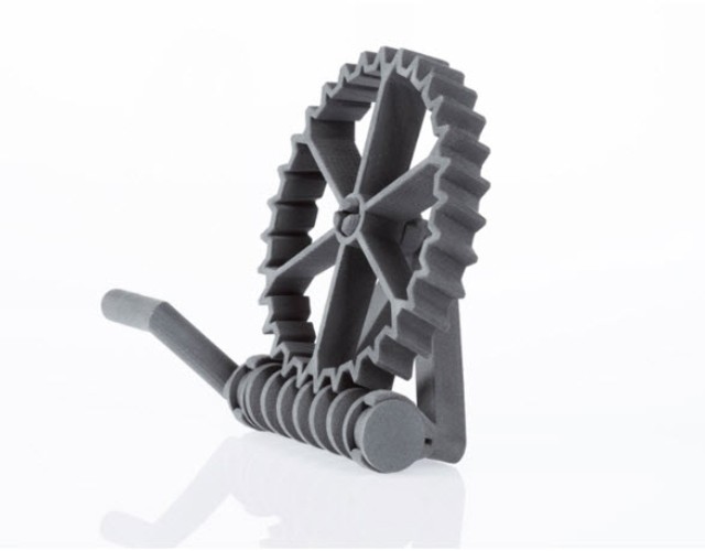 Model wyprodukowany przy pomocy drukarki Sinterit Lisa