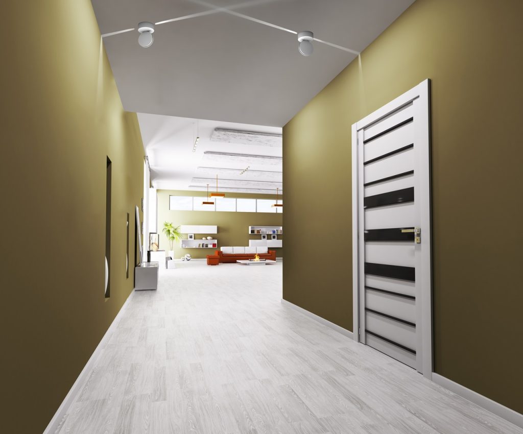 Nowoczesne oświetlenie holu i recepcji z oprawą LED CREE LASER 360 firmy GTV