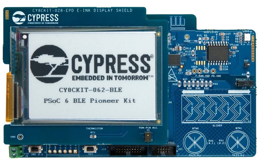 Zestaw PSoC 6 BLE Pioneer firmy Cypress