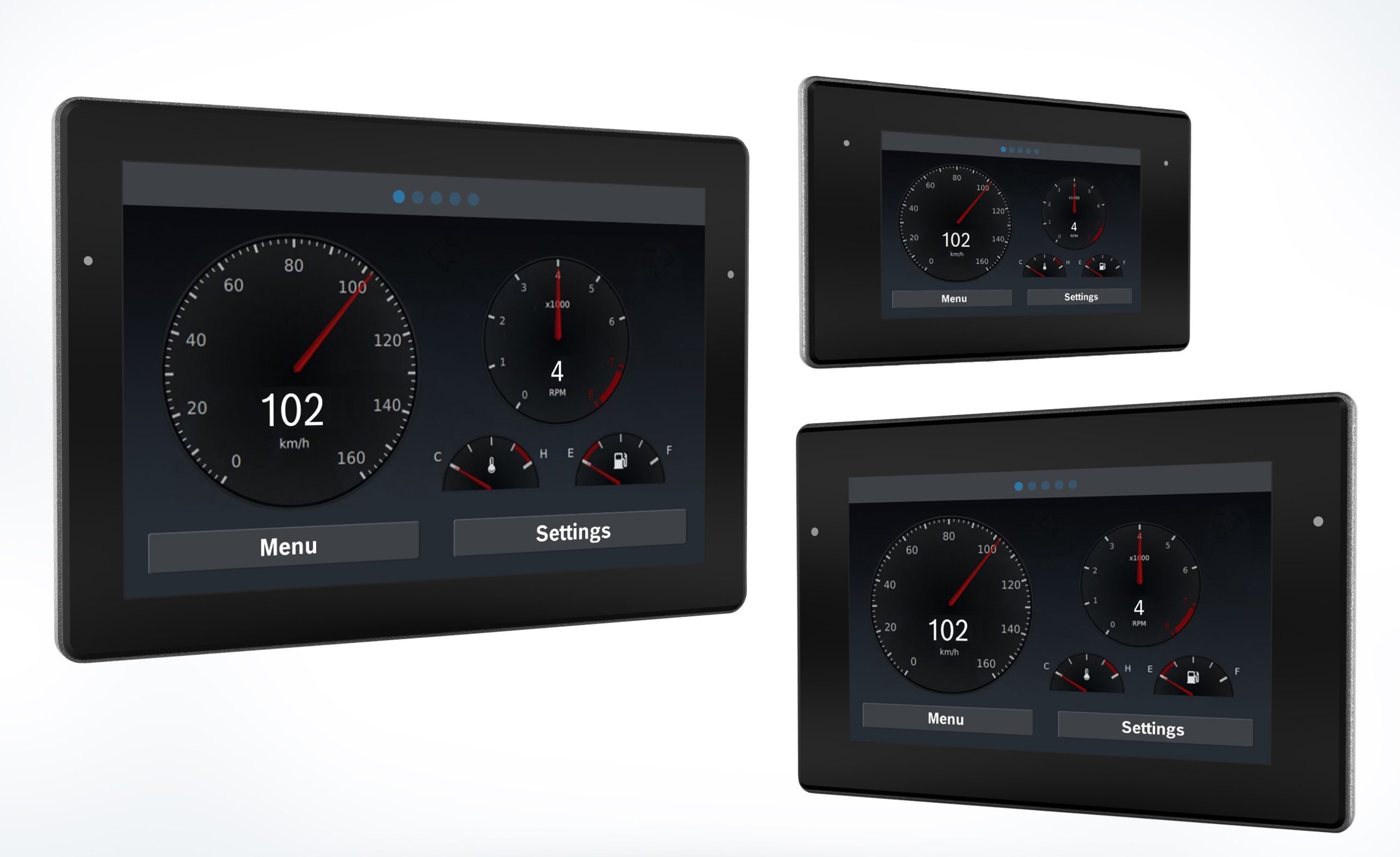 Nowy wyświetlacz BODAS DI5 firmy Bosch Rexroth zapewnia producentom maszyn roboczych dużą swobodę podczas projektowania maszyn mobilnych i ułatwia serwisowanie sterowników Rexroth RC40 na miejscu. (Źródło ilustracji: Bosch Rexroth AG)