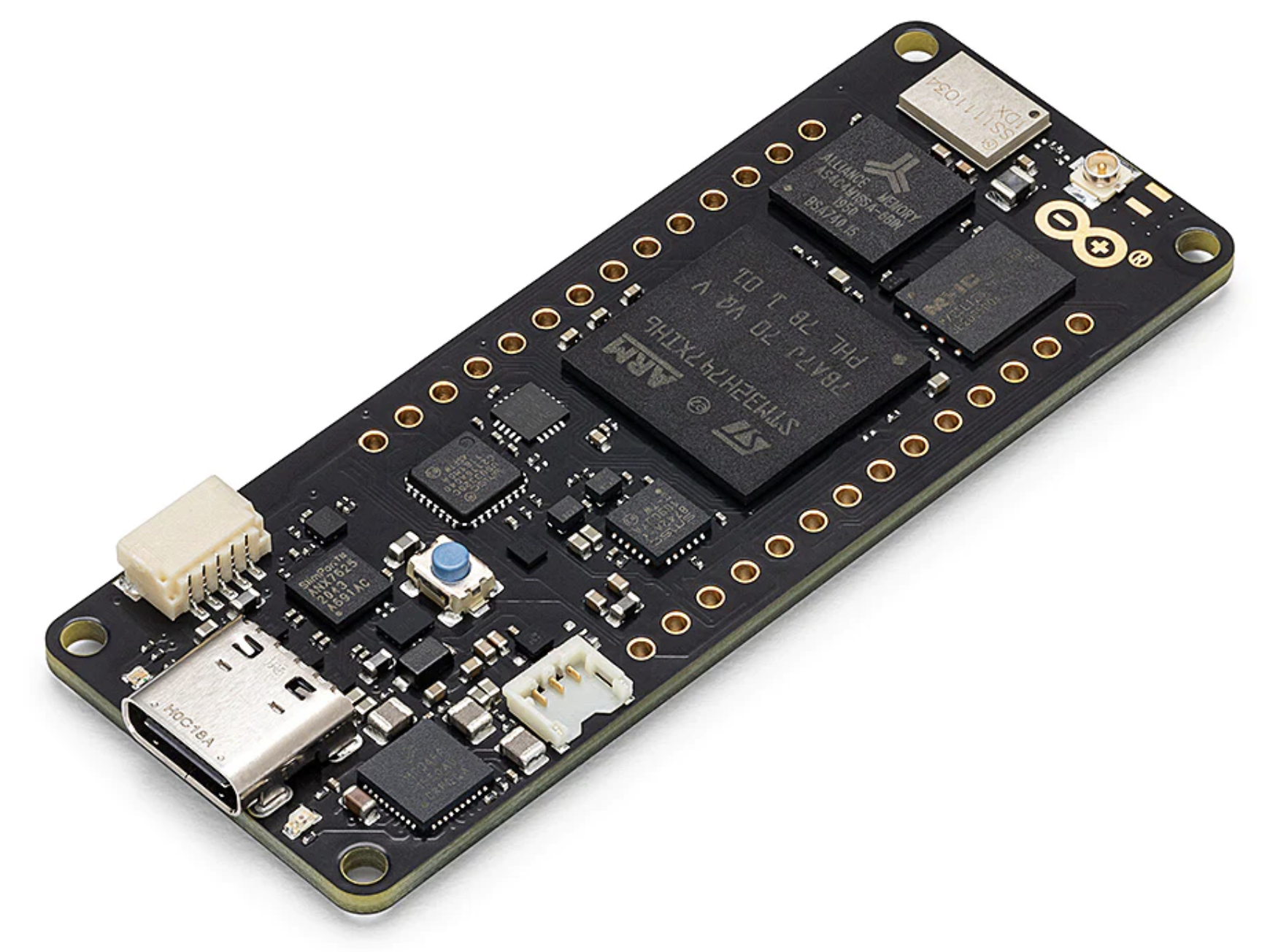 Ilustracja 6. Płytka Arduino Portenta H7 jest wyposażona w dwa wydajne rdzenie procesora (źródło: Arduino)