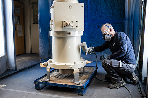 Serwis energocylindra (Źródło obrazu: Bosch Rexroth AG)