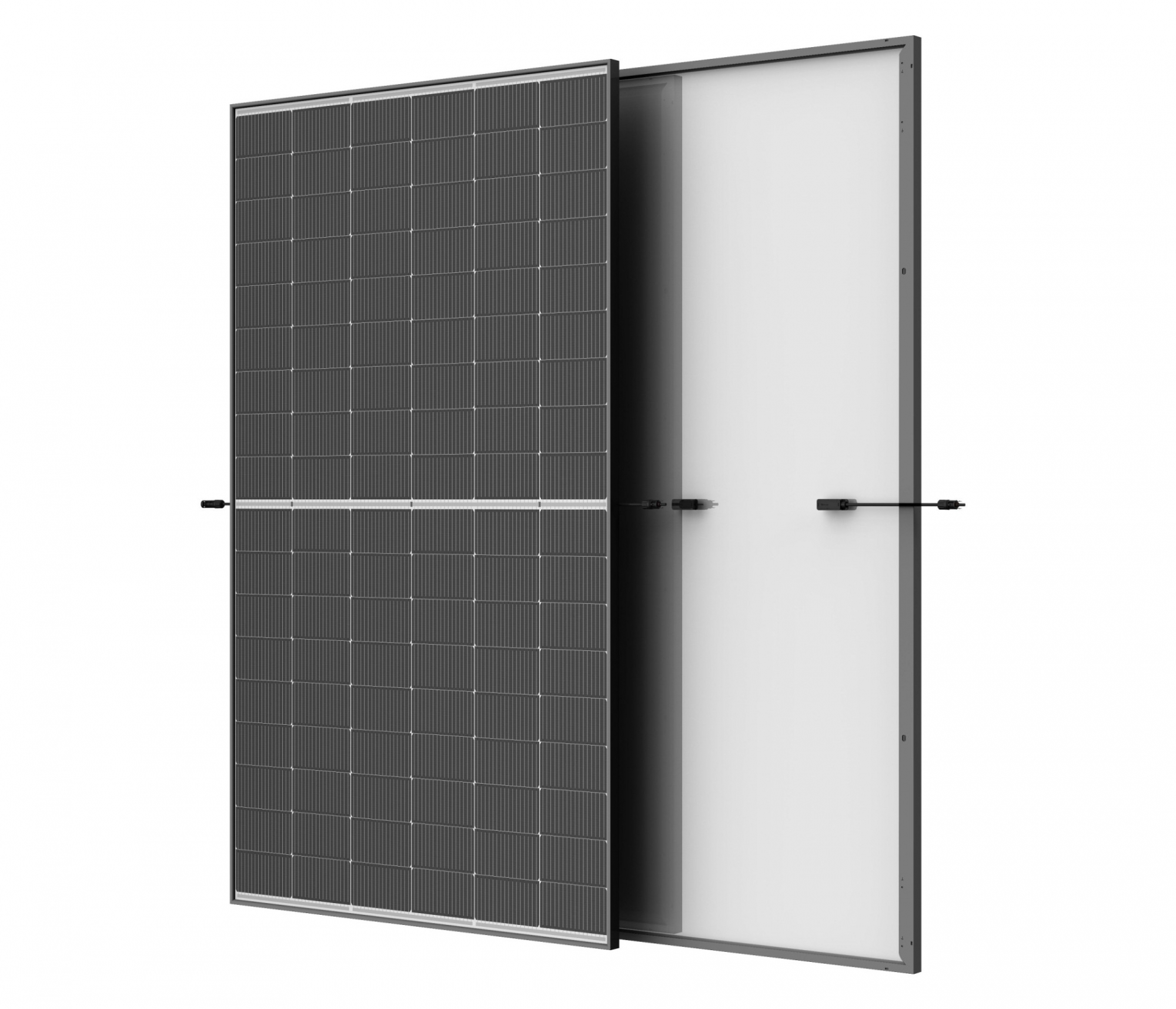 Podwójne przeszklone moduły Trina Solar Vertex S+ 505 W typu n, zaprojektowane specjalnie do dużych systemów dachowych, wchodzą do masowej produkcji