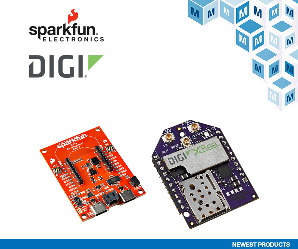 Płytki XBee® firmy SparkFun wykorzystują wszystkie funkcje modułów XBee i zapewniają możliwość łączenia się z siecią komórkową i GNSS