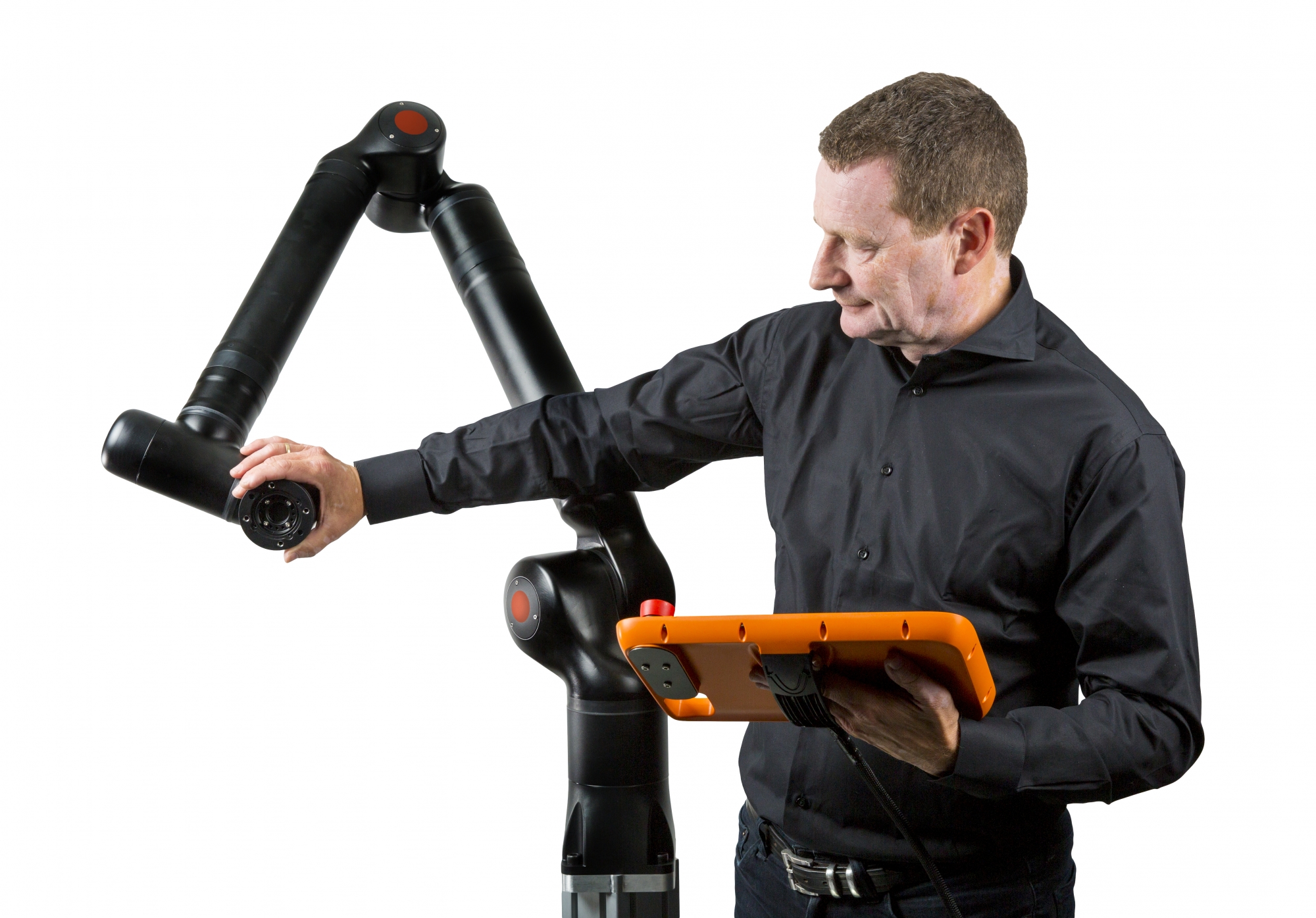 Bezpieczna obsługa cobota (Źródło ilustracji: Kassow Robots)