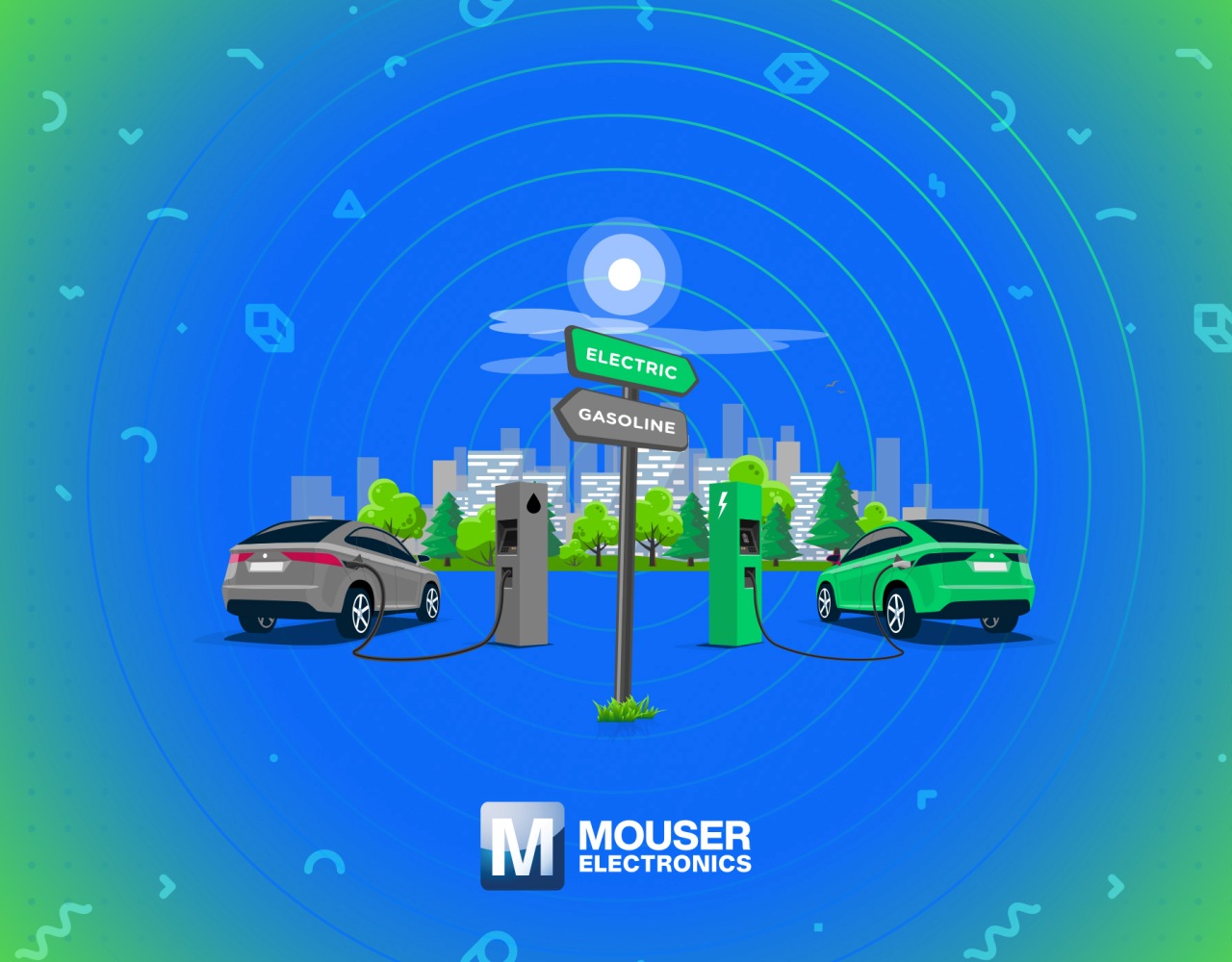 Mouser łączy inżynierów z przyszłością technologii EV/HEV dzięki nowemu kompleksowemu centrum zasobów