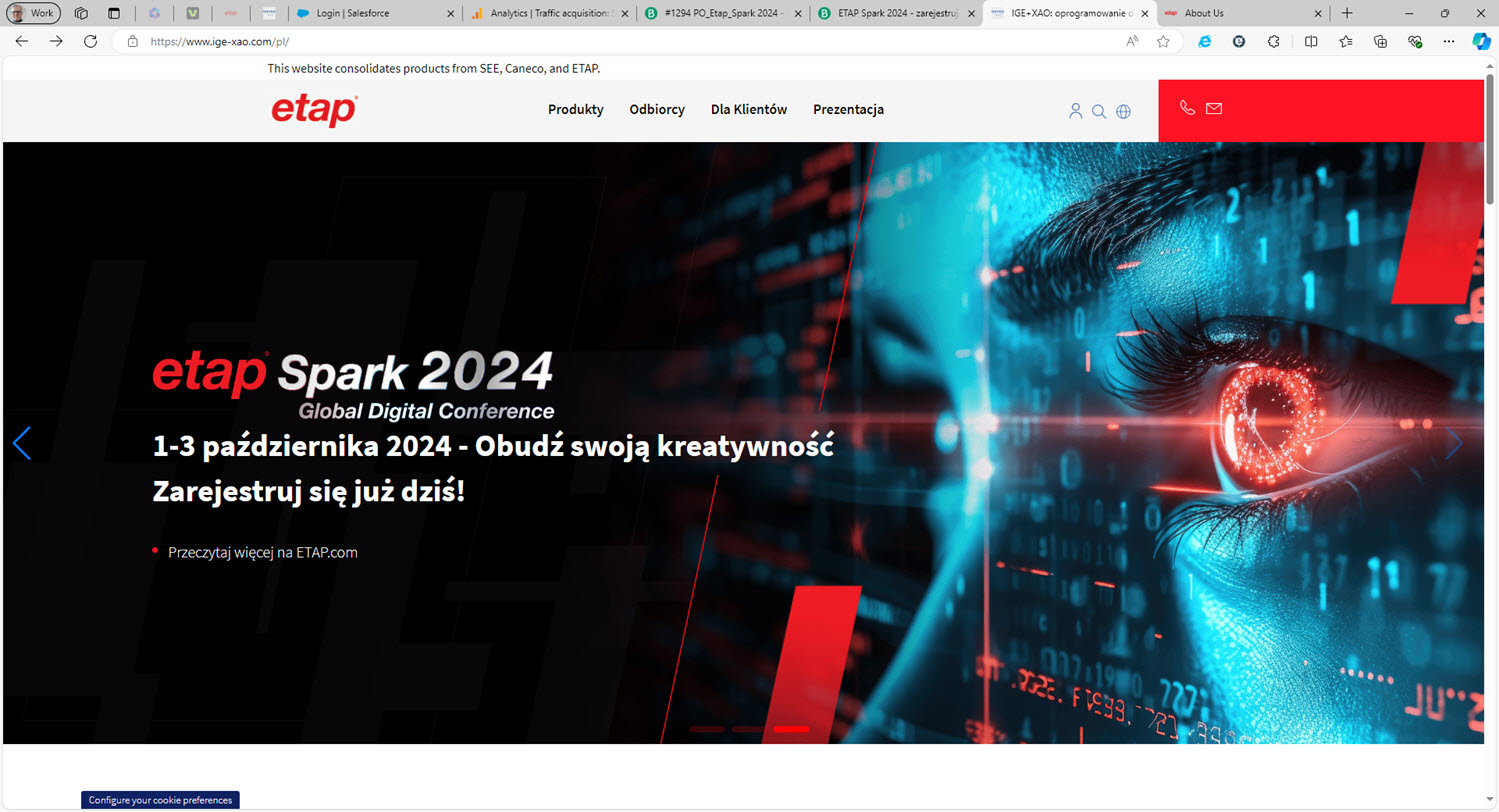 Konferencja ETAP Spark 2024