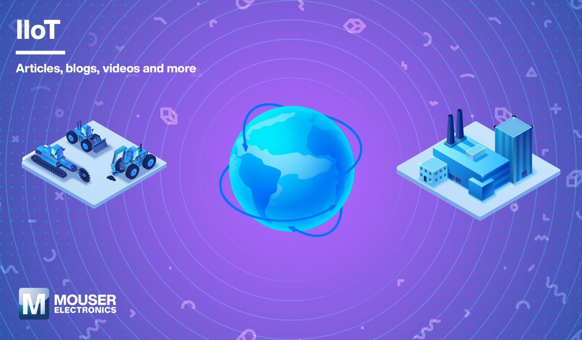 Mouser dostarcza inżynierom zasoby techniczne IIoT i najnowsze produkty przemysłowe najlepszych marek