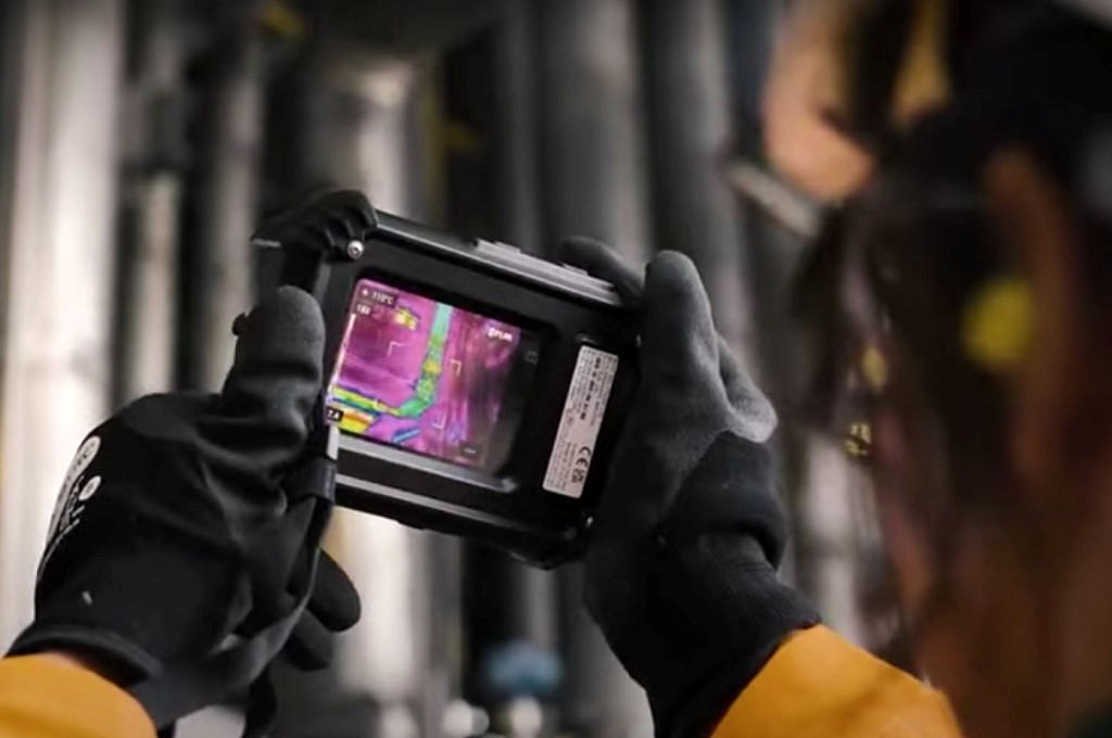 Kamera inspekcyjna w strefie zagrożonej wybuchem