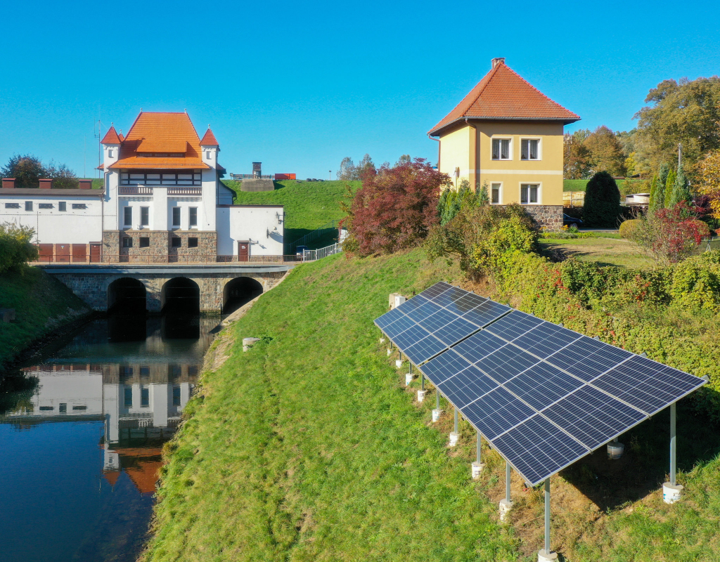 Mała elektrownia wodna w Straszynie