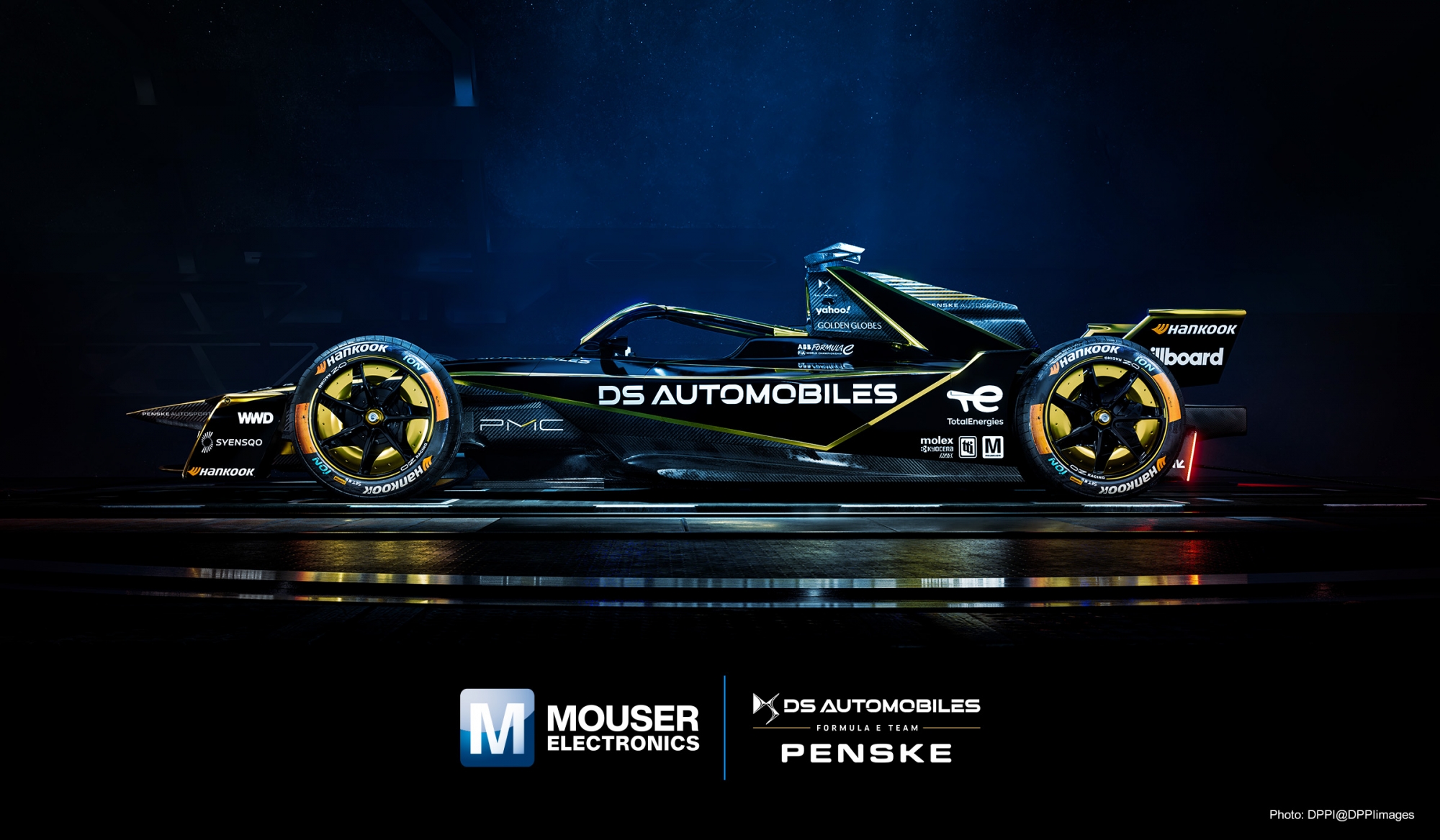 Mouser Electronics ogłasza partnerstwo z DS PENSKE na 11 sezon Formuły E z debiutem w Brazylii