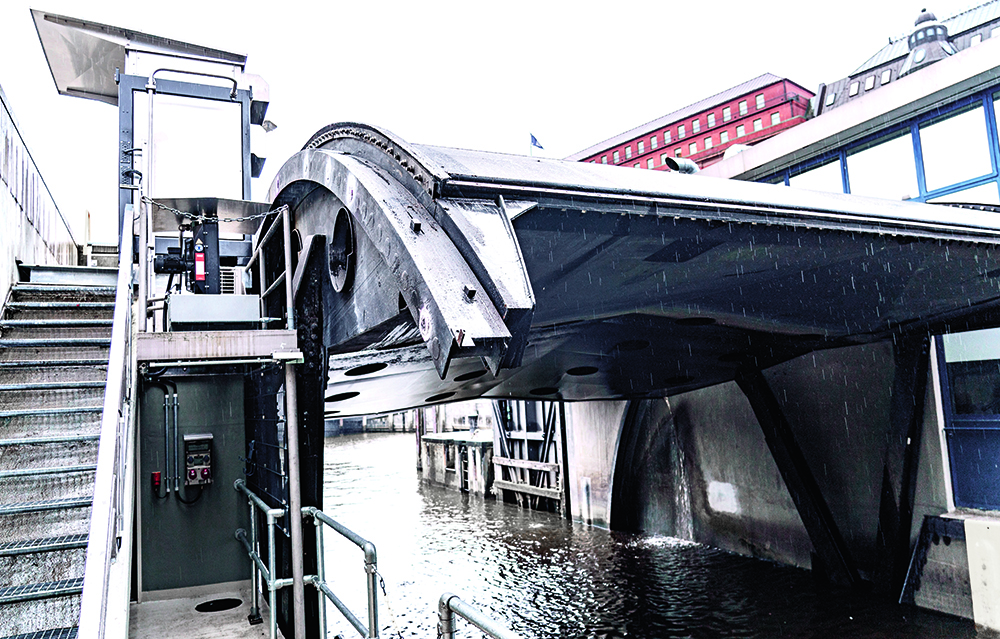 Silnik Hägglunds został zamontowany na nowej podstawie w ramach istniejącej konstrukcji. (Źródło obrazu: Hägglunds)