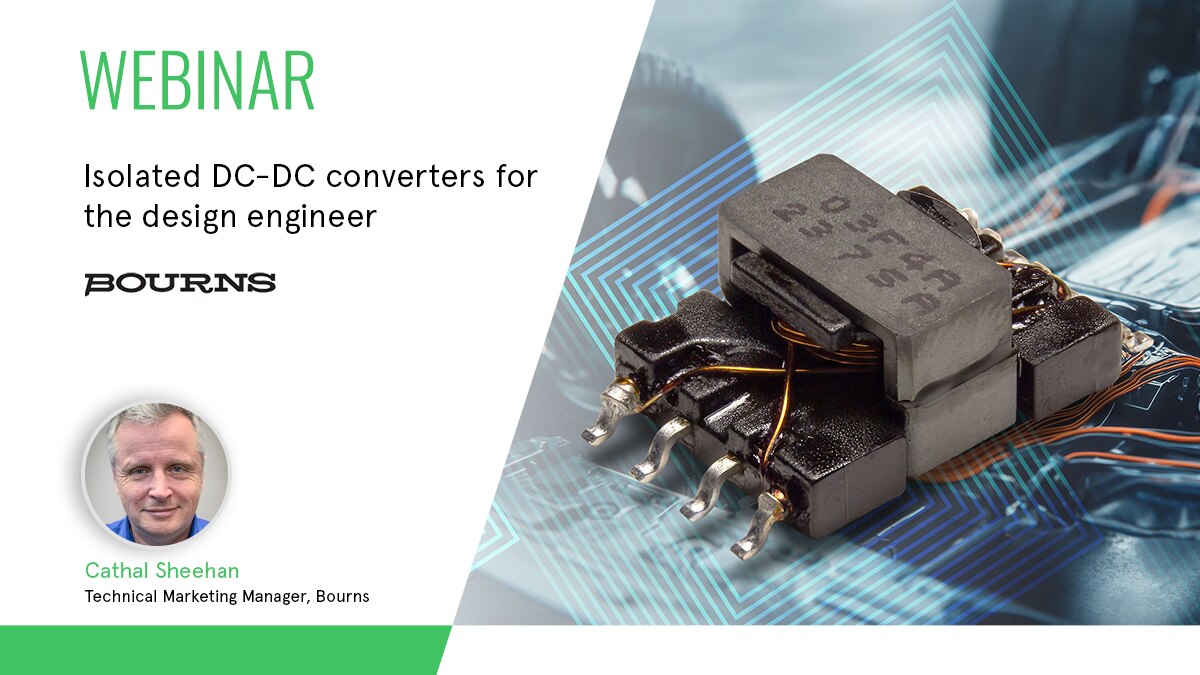 Rozpocznij nowy rok od prowadzonych przez ekspertów webinarów na temat najnowocześniejszych konstrukcji przetwornic DC-DC i transformacyjnych technologii czujników MEMS