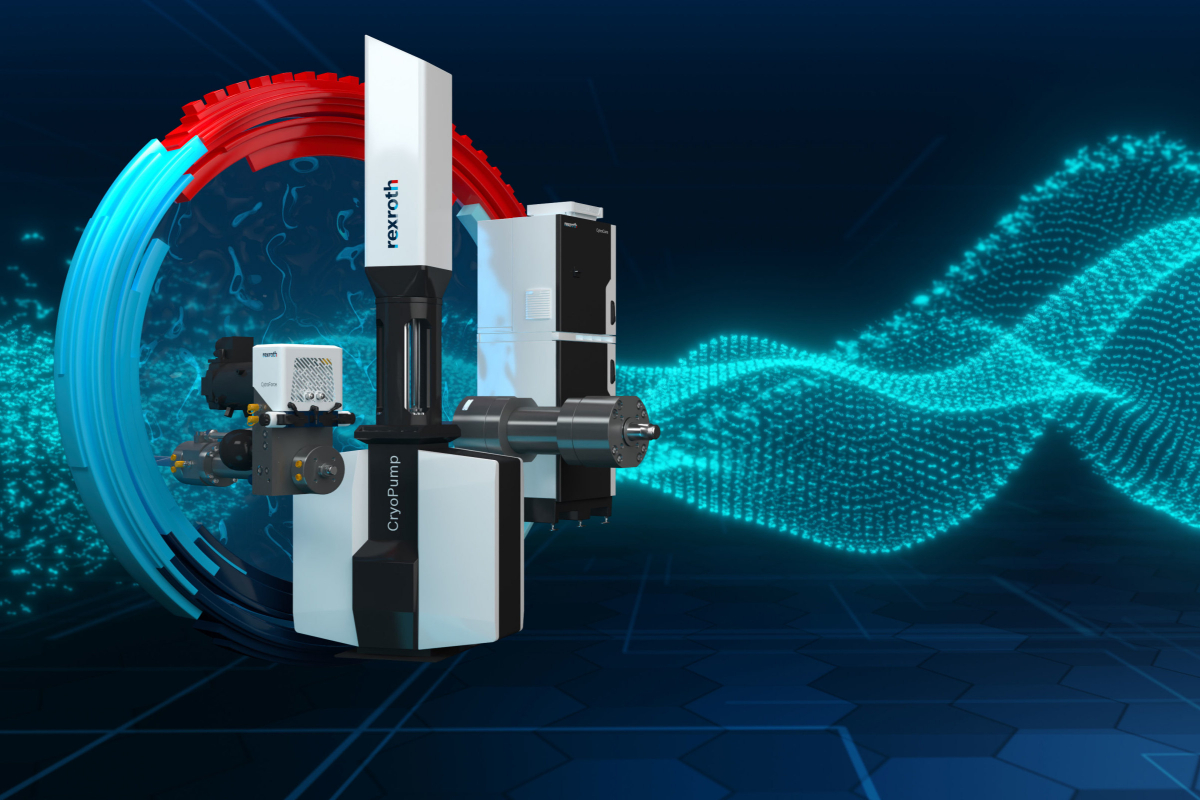 Wraz z partnerami z branży wodorowej firma Bosch Rexroth opracowała skalowalną ofertę napędów serwohydraulicznych do sprężarek o mocy od 10 do 280 kW.