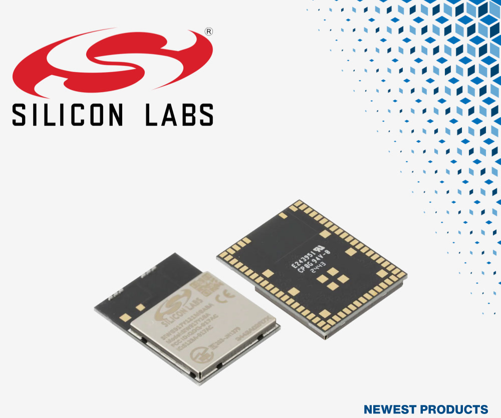 Nowe moduły Silicon Labs SiWGx917Y z Wi-Fi 6 plus i Bluetooth Low Energy 5.4 do wbudowanych aplikacji IoT