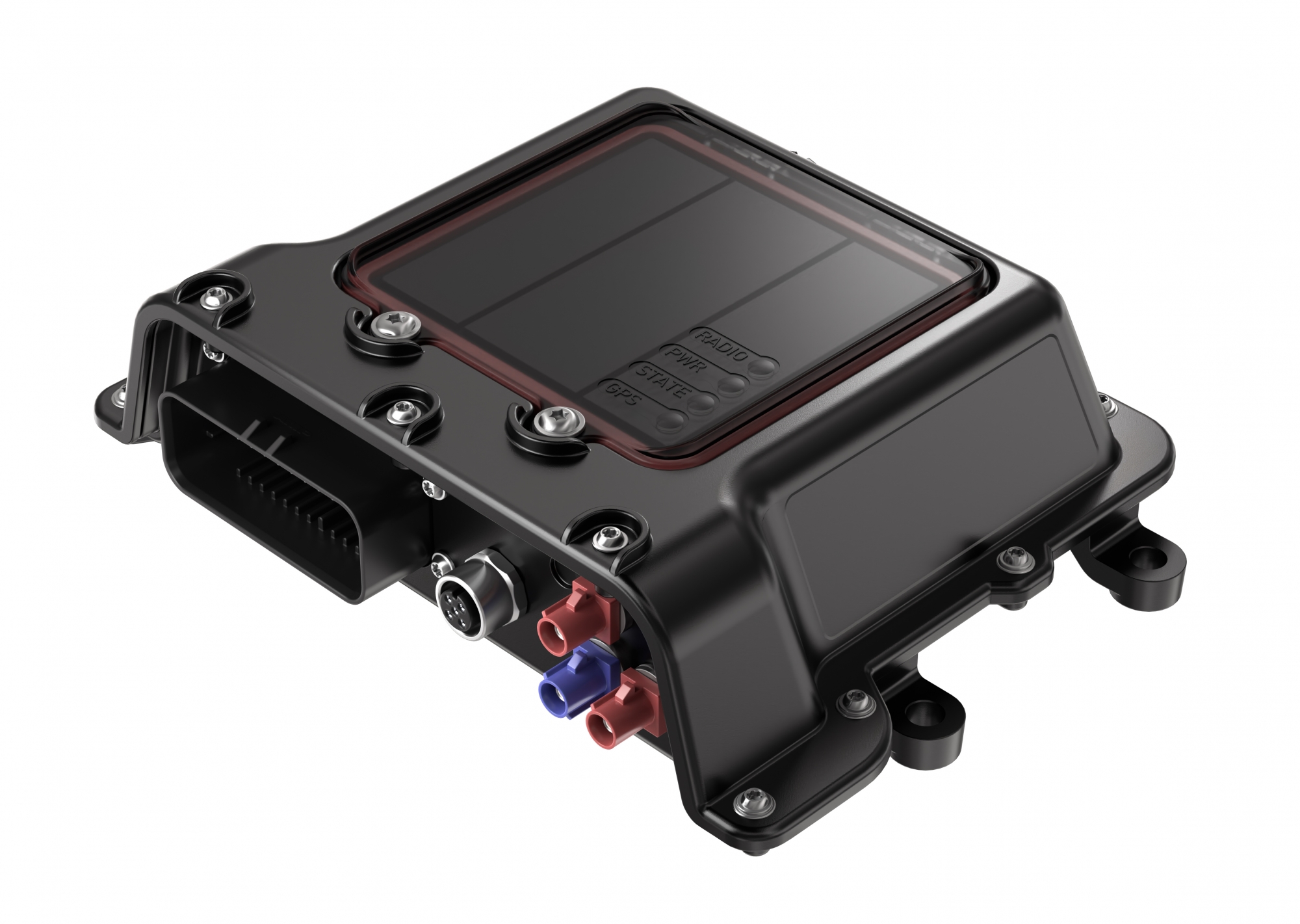 Wydajne rozwiązanie zaprojektowane z myślą o wymagających zadaniach telematycznych:  dzięki czterordzeniowym procesorom nowy moduł RCU serii 20 oferuje producentom pojazdów roboczych większą moc obliczeniową i pamięć oraz lepszą łączność. (Źródło ilustracji: Bosch Rexroth AG)