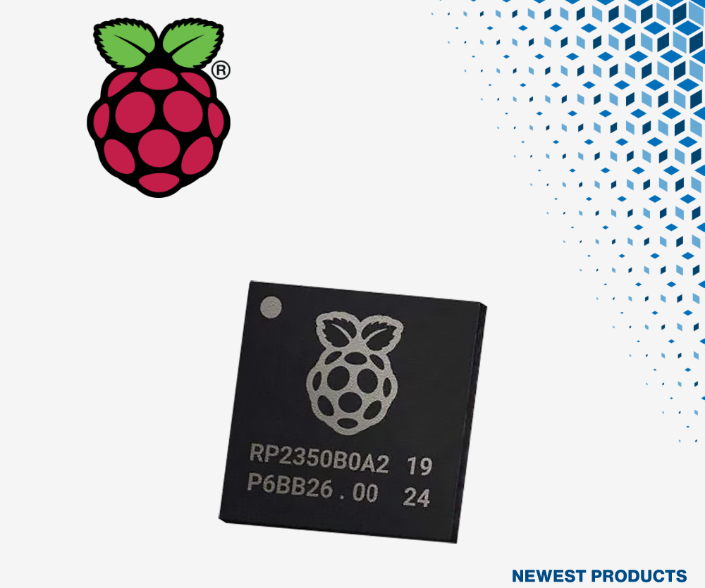 Premiera w Mouser: mikrokontroler Raspberry Pi RP2350 do zastosowań wbudowanych i przemysłowego IoT