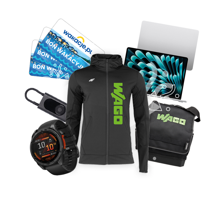 Nagrody do wygrania w letniej loterii WAGO