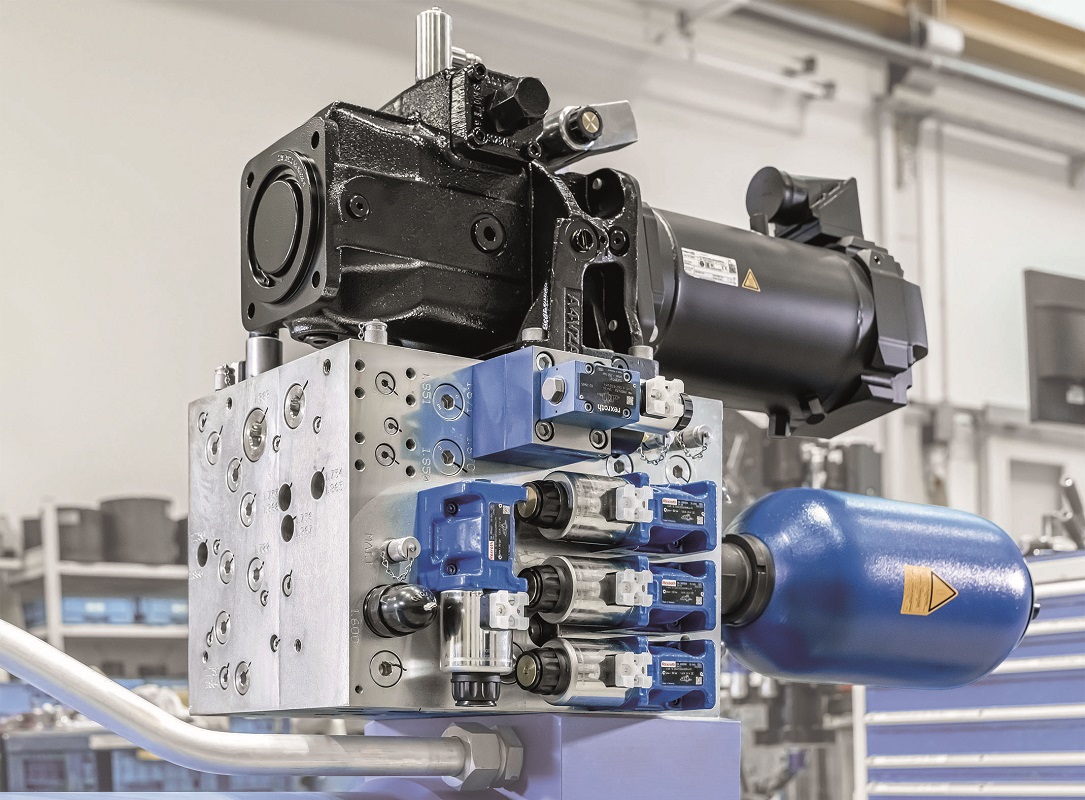 Serwohydrauliczny napęd Bosch Rexroth