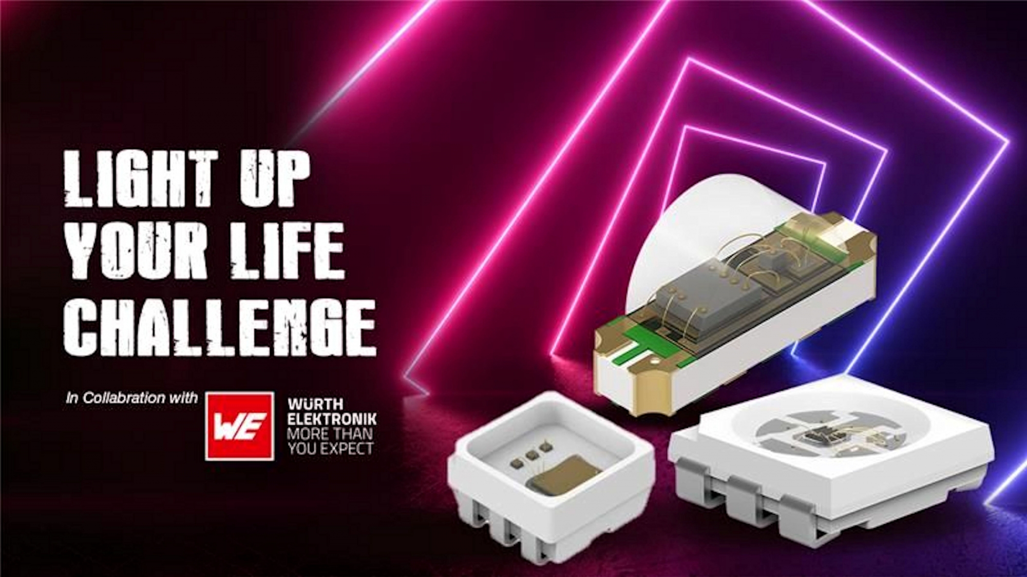 Społeczność element14 Community ogłasza globalne wyzwanie projektowe LED we współpracy z firmą Würth Elektronik